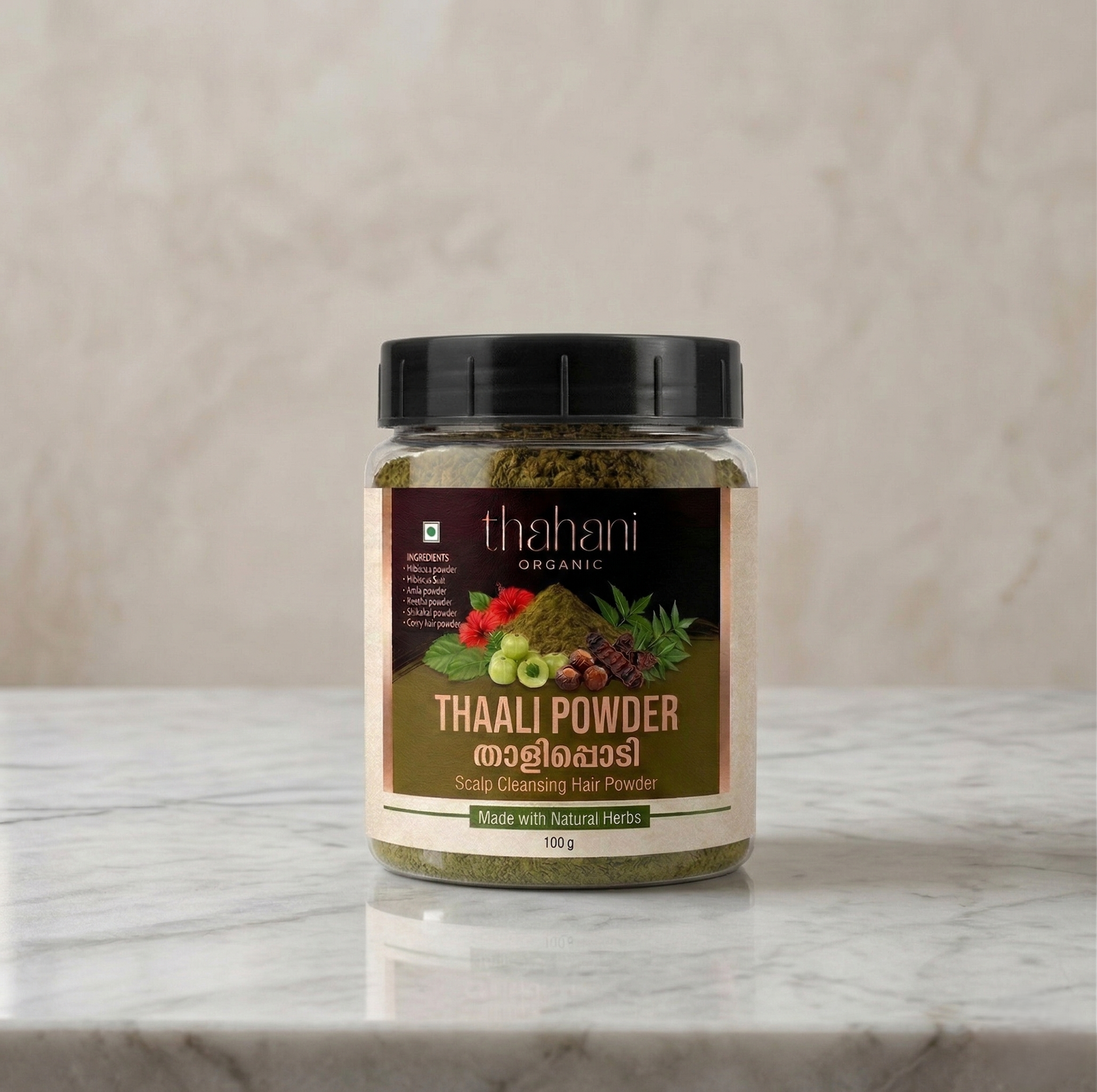 Thahani Organic Thaali Powder (താളിപ്പൊടി)