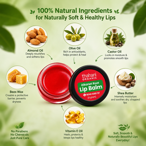 Alkanet Root Lip Balm